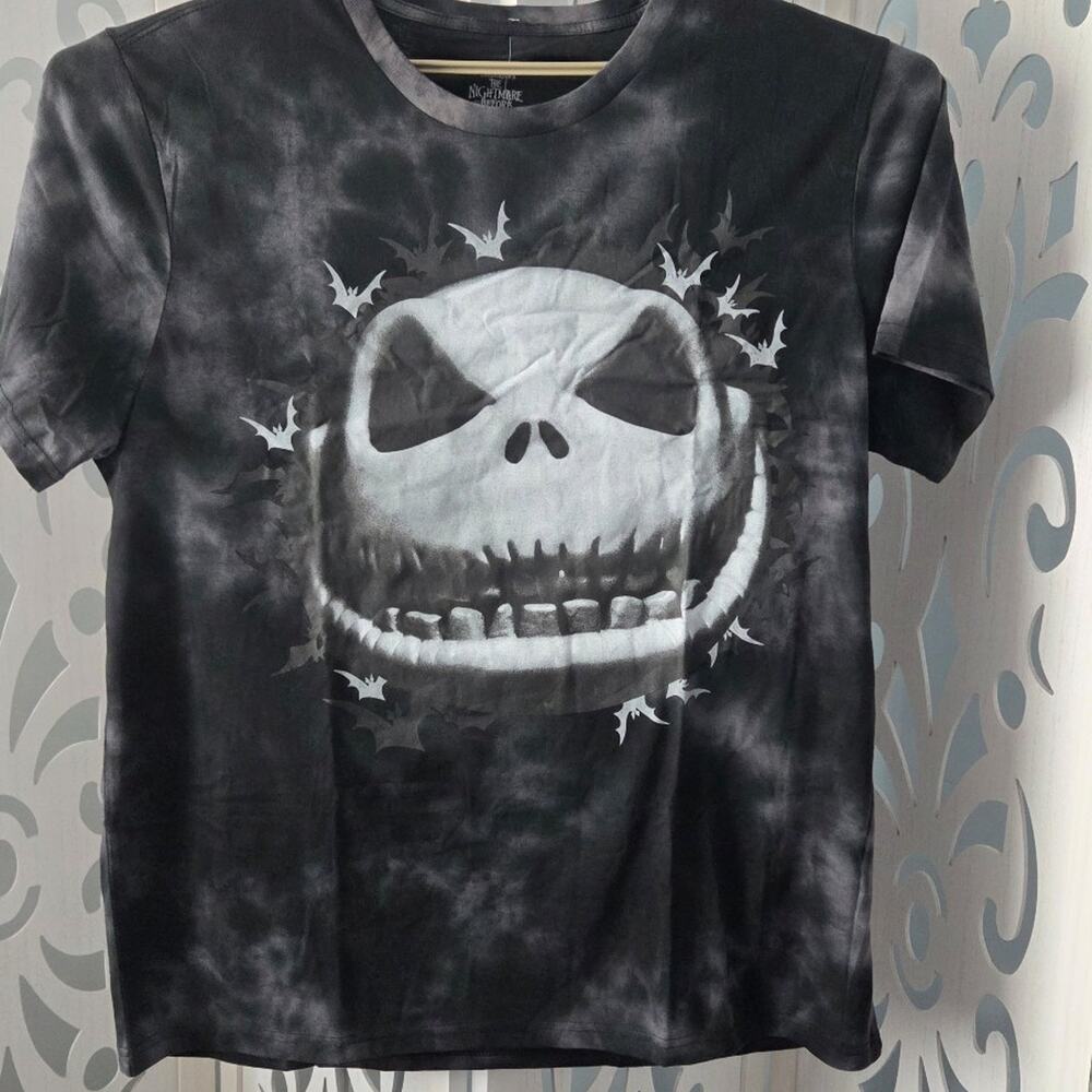 Disney Nightmare Before Christmas Jack Skellington Tie Dye T-Shirt NWT 2XL